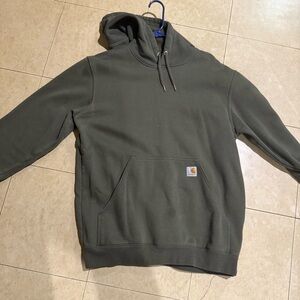 Carhartt Forest Green Pullover Hoodie - Medium